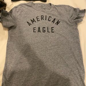 American Eagle Grey Mens Medium T-shirt